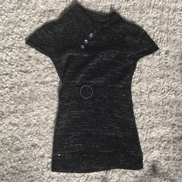 ✨ Faded Glory Sparkly Black Dress ✨ - Picture 1 of 3